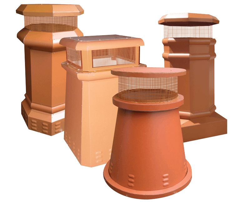 Decorative Steel Chimney Pots | Earthcore