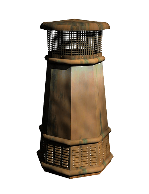 European Copper Chimney Pots Earthcore